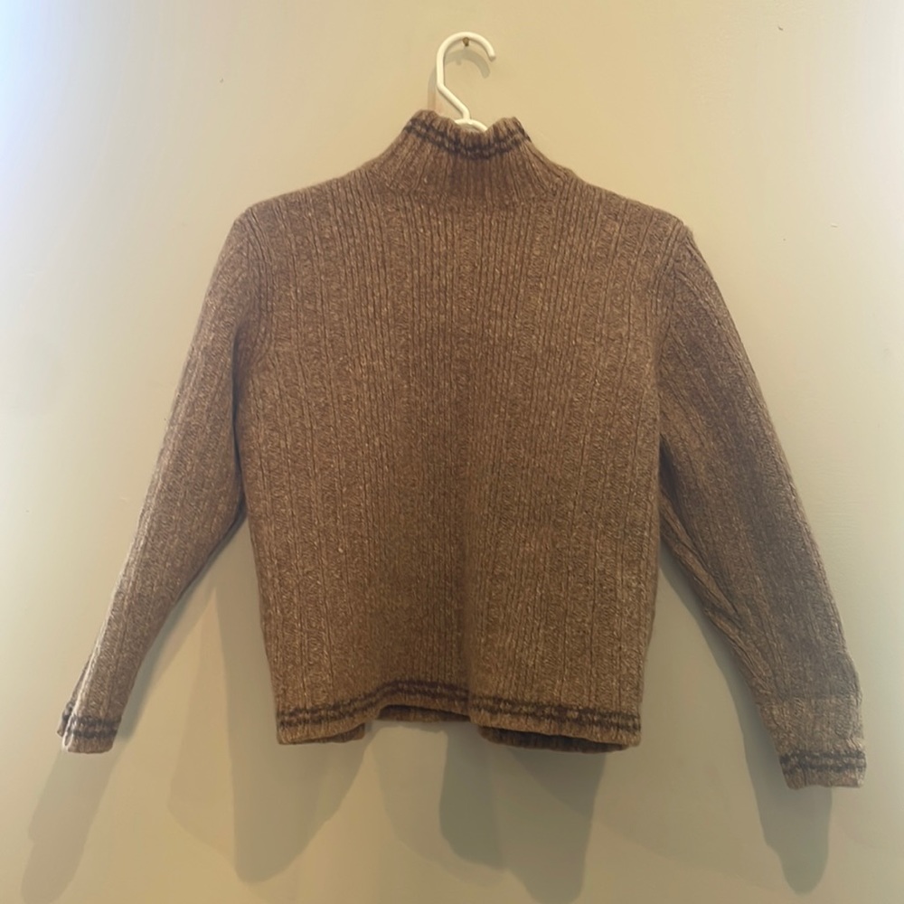 Brown Grant Allen Cashmere Sweater